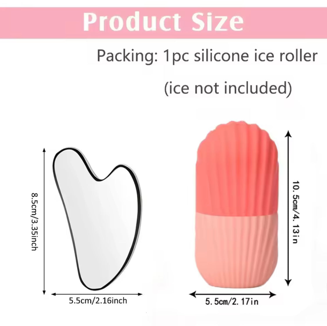 Gua Sha & Facial Roller Massage Set