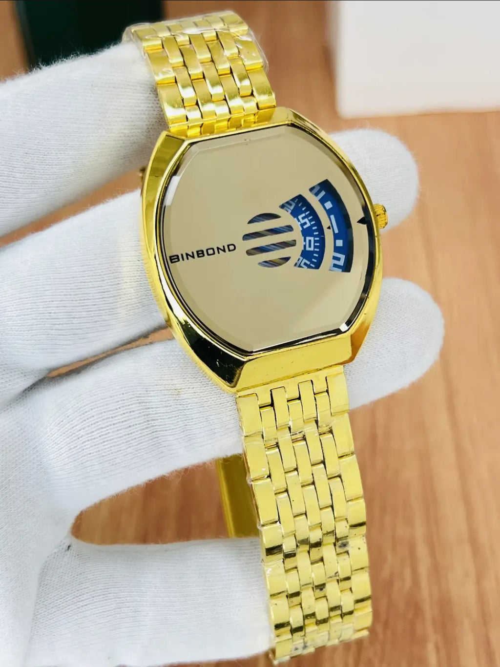 Luxury Gold Black Dial Men’s Watch