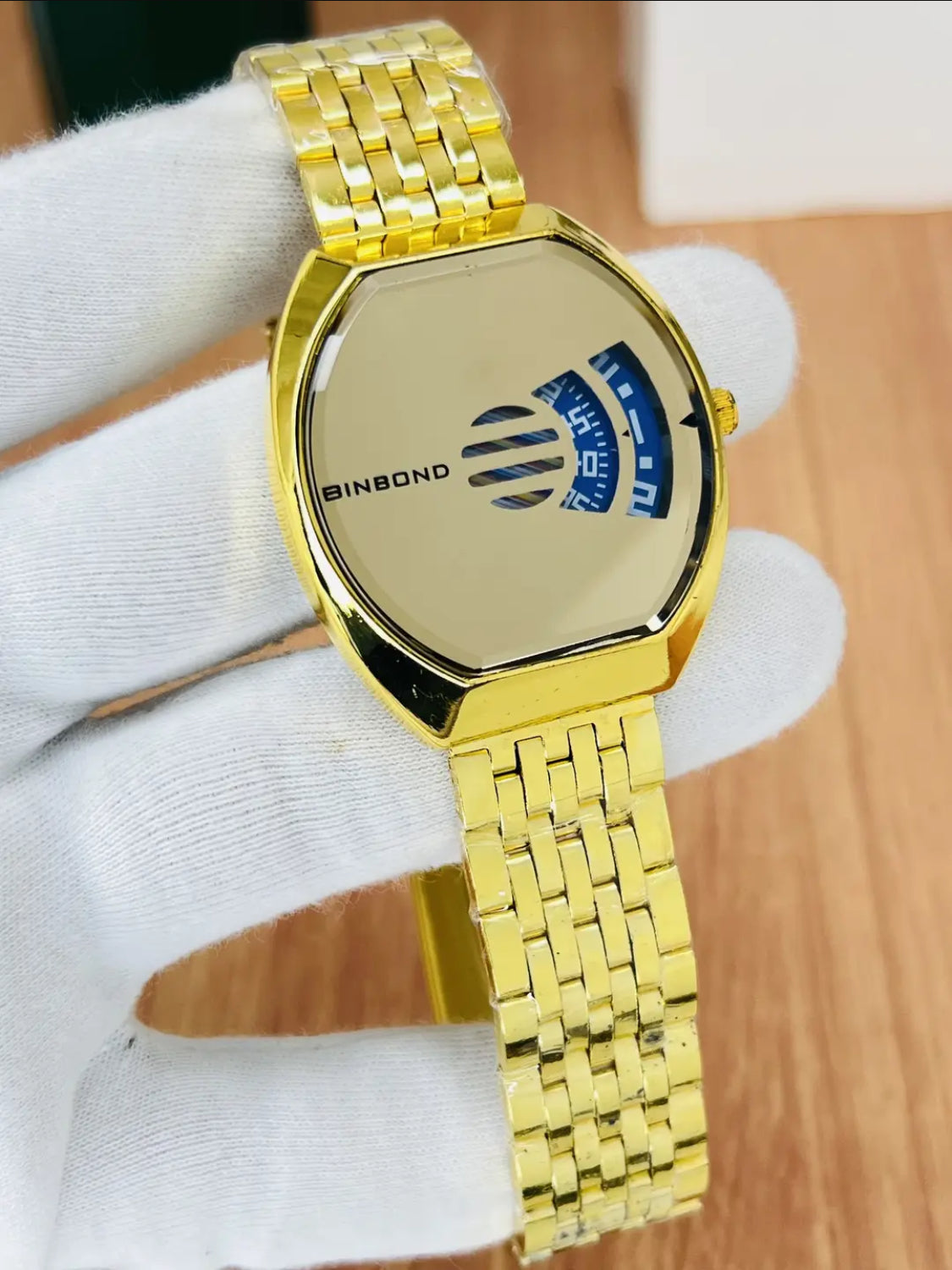 Luxury Gold Black Dial Men’s Watch