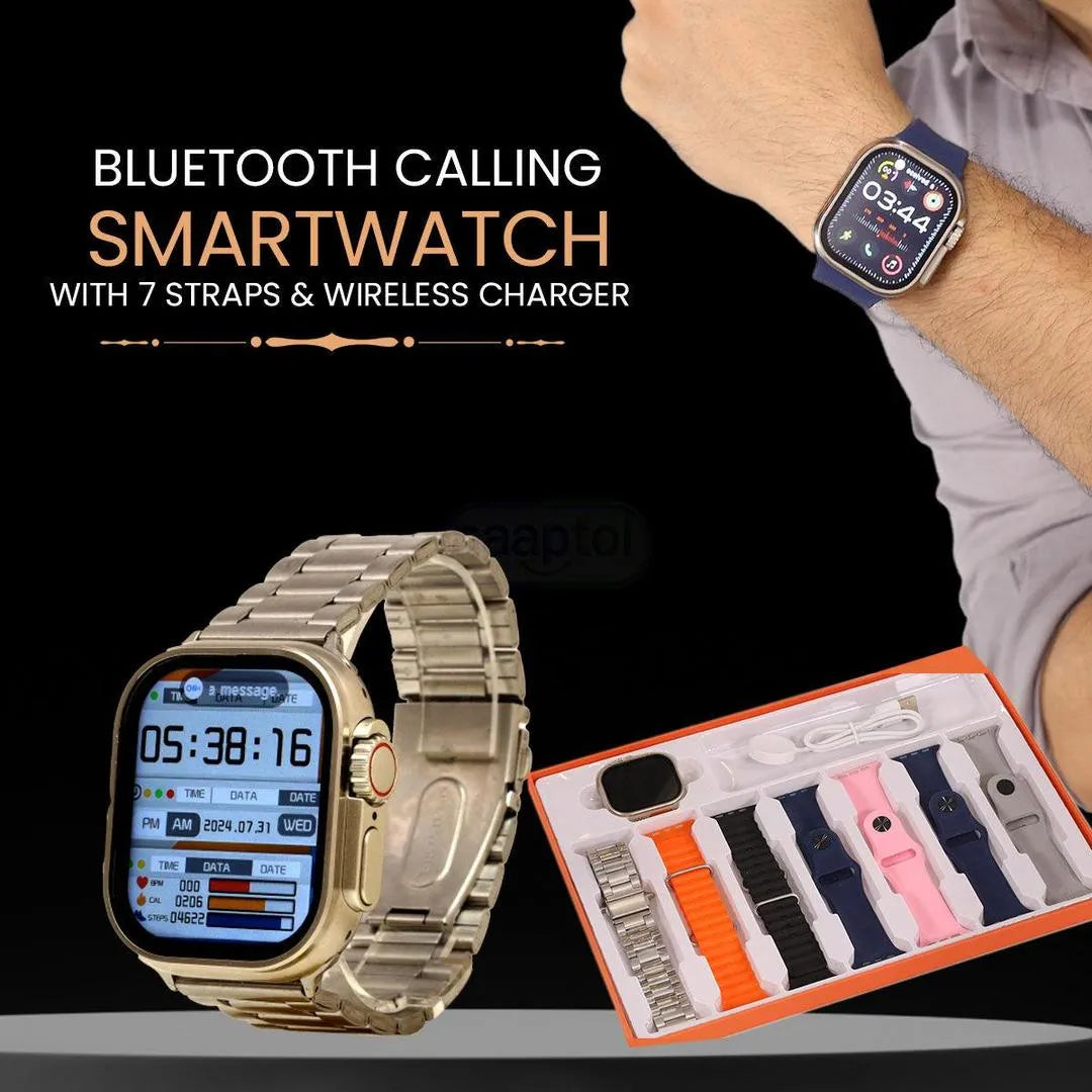 7-in-1 Smart Watch – Stylish, Smart & Multifunctional