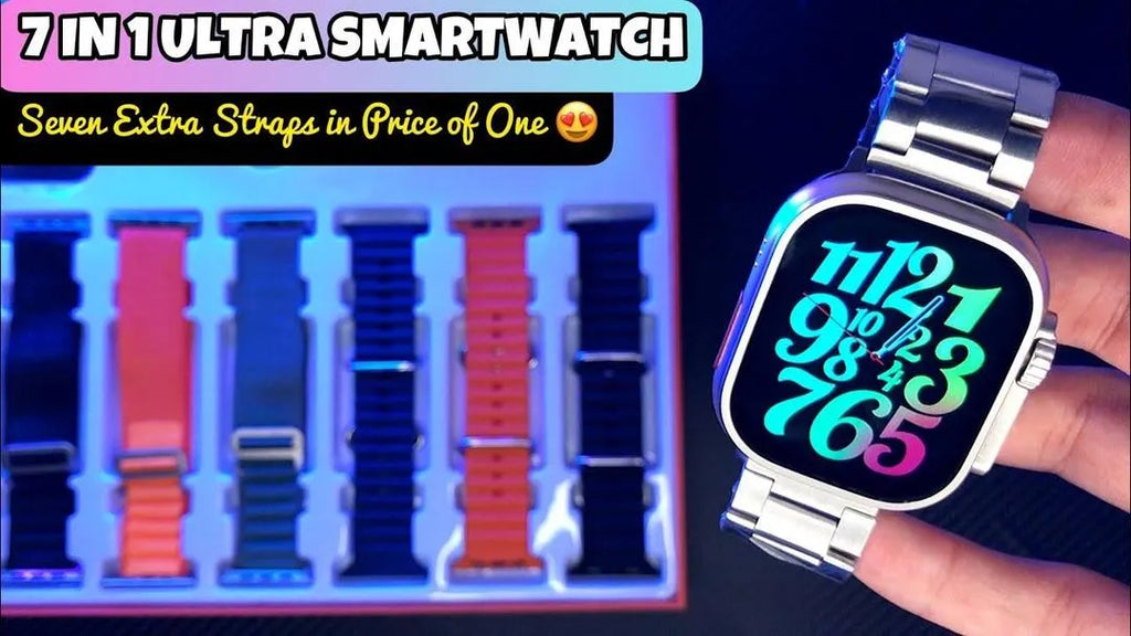 7-in-1 Smart Watch – Stylish, Smart & Multifunctional